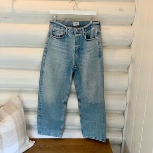 Miro Relaxed Wide Leg Jeans in Gemini